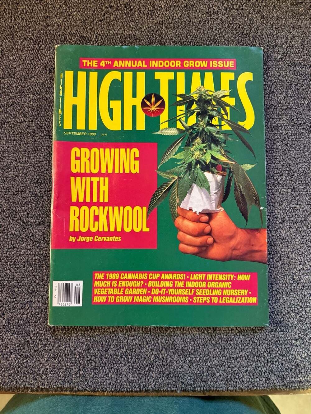 High Times Magazine September 1989 The 4th Annual Indoor Grow Issue